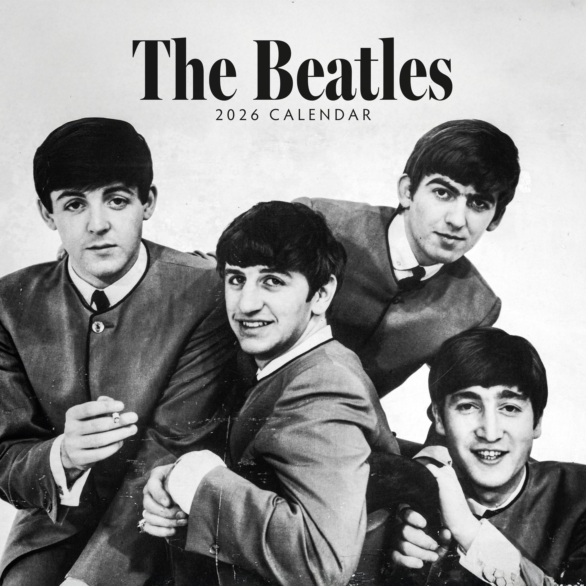 Red Robin 2026 The Beatles Monthly Wall Calendar | 12" x 24" Open | Premium Thick & Sturdy Paper | Hangable 12 Month Calendar | Lined Notes & To Do Area | Vivid Images | Plastic Free