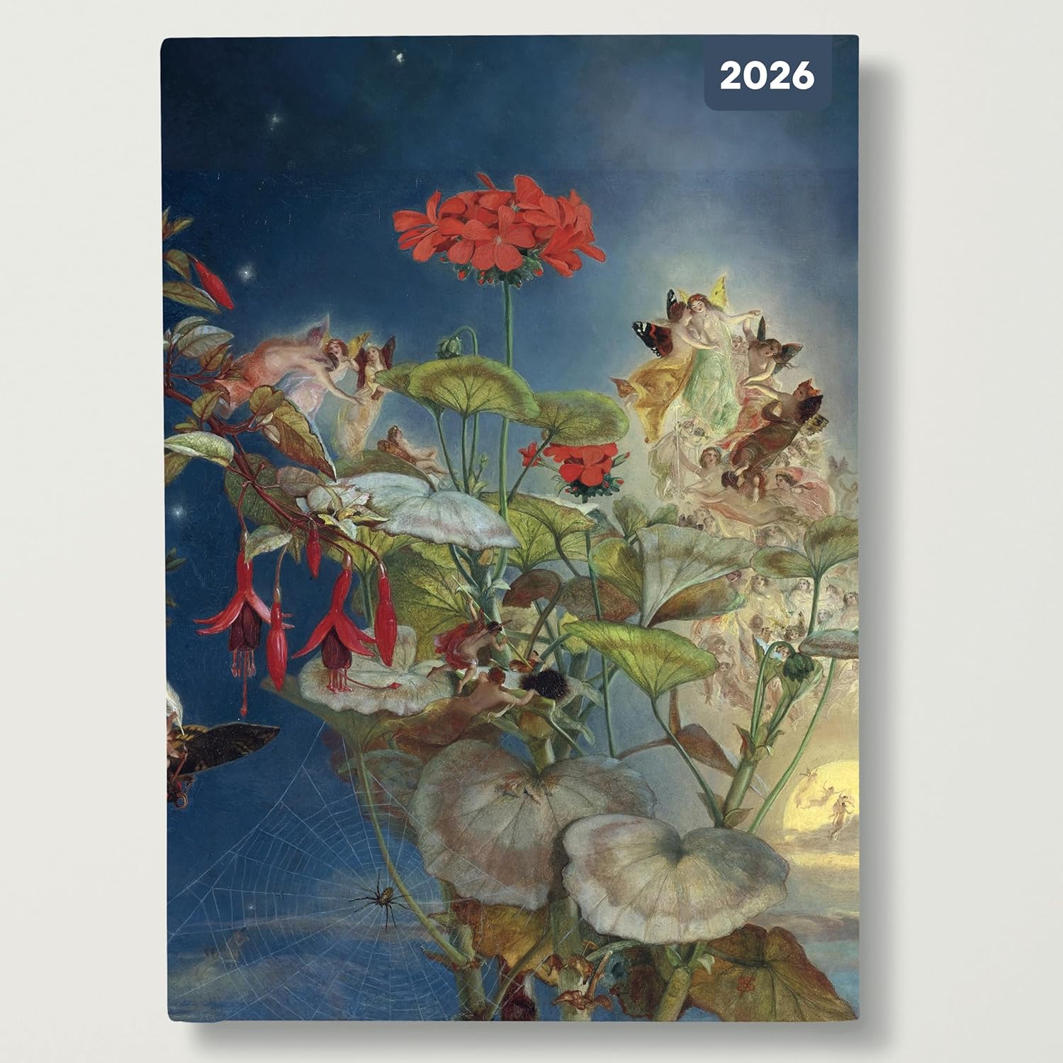 Red Robin 2026 Fairies Weekly Planner, A5 Padded 8 1/2" x 6" | Premium Thick & Sturdy Paper | Full Week View | Plastic Free