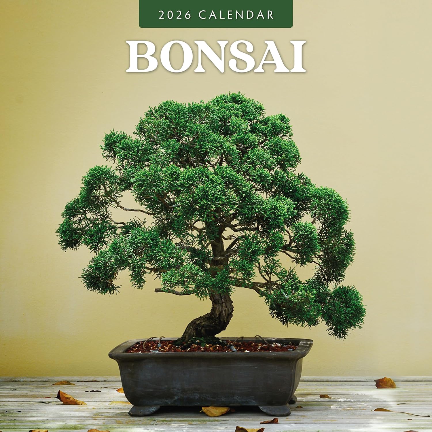 Red Robin 2026 Bonsai Monthly Wall Calendar | 12" x 24" Open | Premium Thick & Sturdy Paper | Hangable 12 Month Calendar | Lined Notes & To Do Area | Vivid Images | Plastic Free