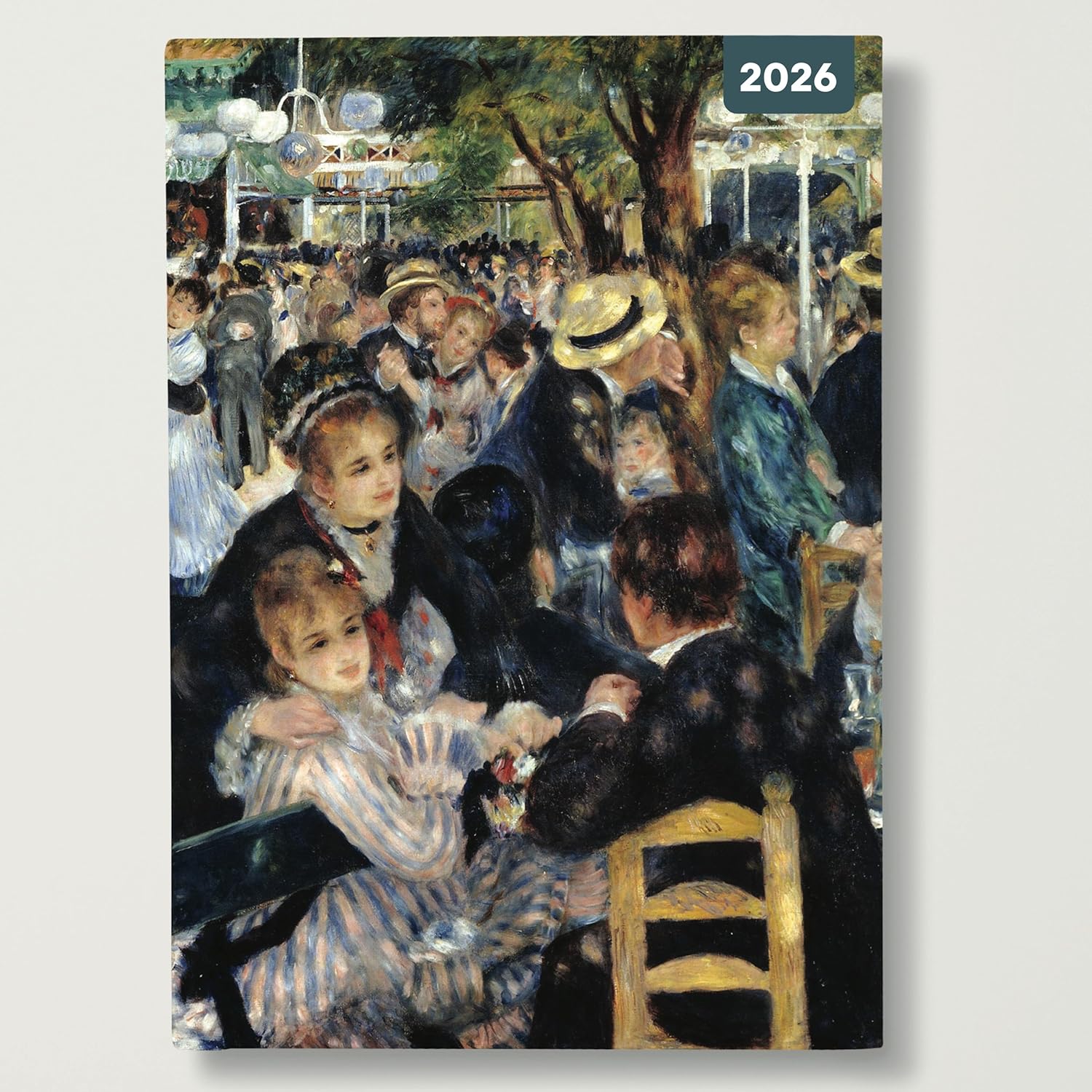 Red Robin 2026 Impressionists Weekly Planner, A5 Padded 8 1/2" x 6" | Premium Thick & Sturdy Paper | Full Week View | Plastic Free