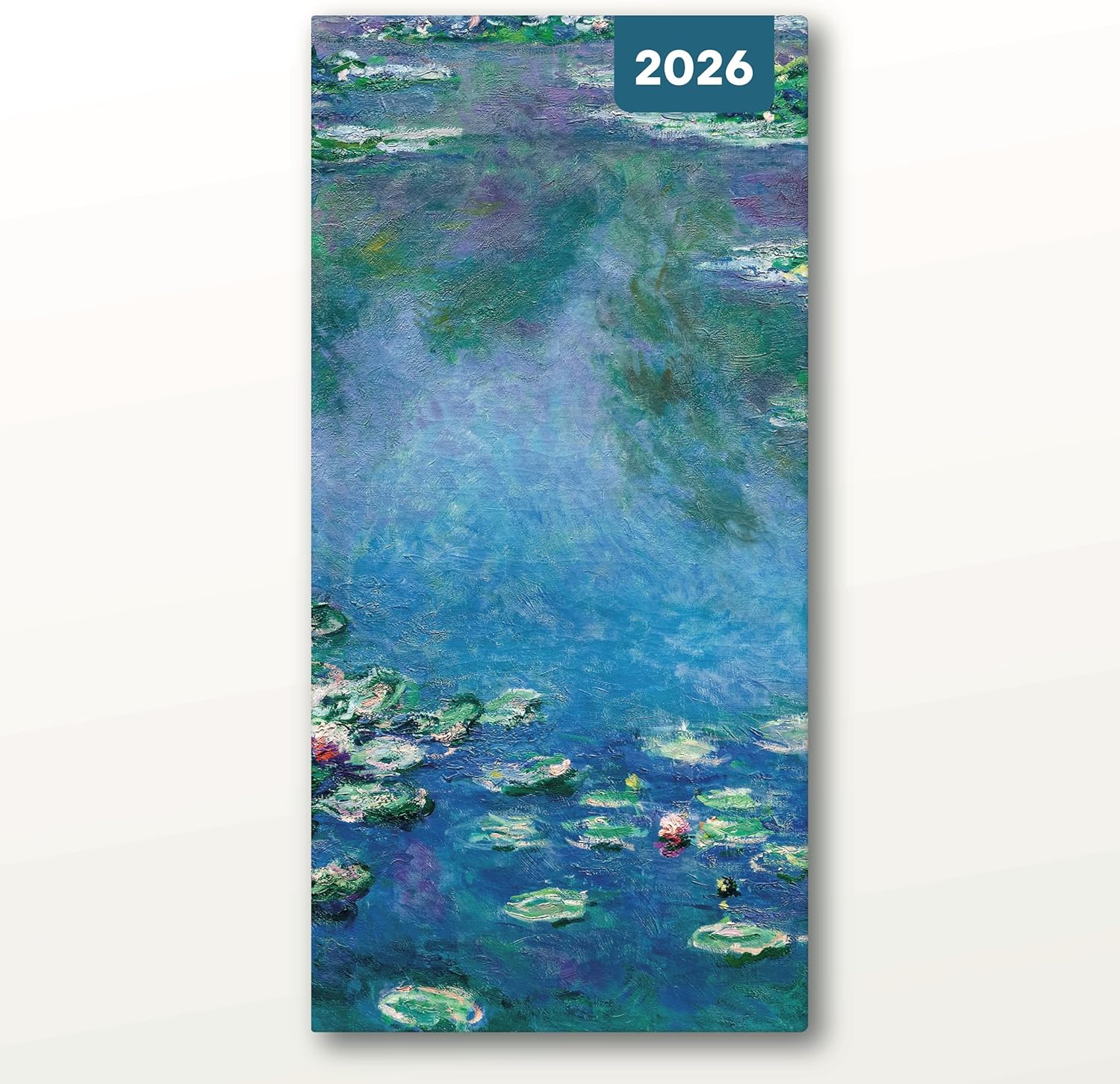 Red Robin 2026 Monet Pocket Weekly Planner, 7" x 3 1/2" | Premium Thick & Sturdy Paper | Full Week View | Plastic Free | Compact Planner