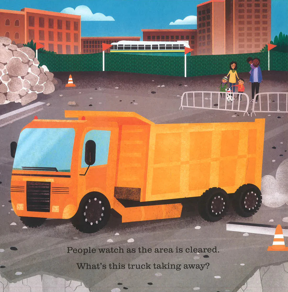 On the Construction Site: A Shine-A-Light Book – Interactive Children's STEM Book (Paperback)