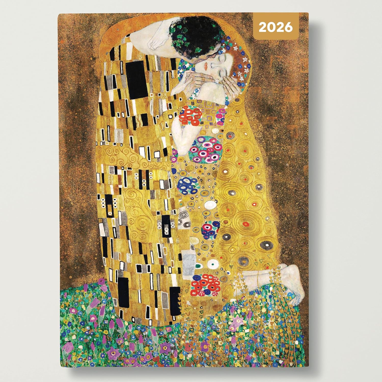 Red Robin 2026 Klimt Weekly Planner, A5 Padded 8 1/2" x 6" | Premium Thick & Sturdy Paper | Full Week View | Plastic Free