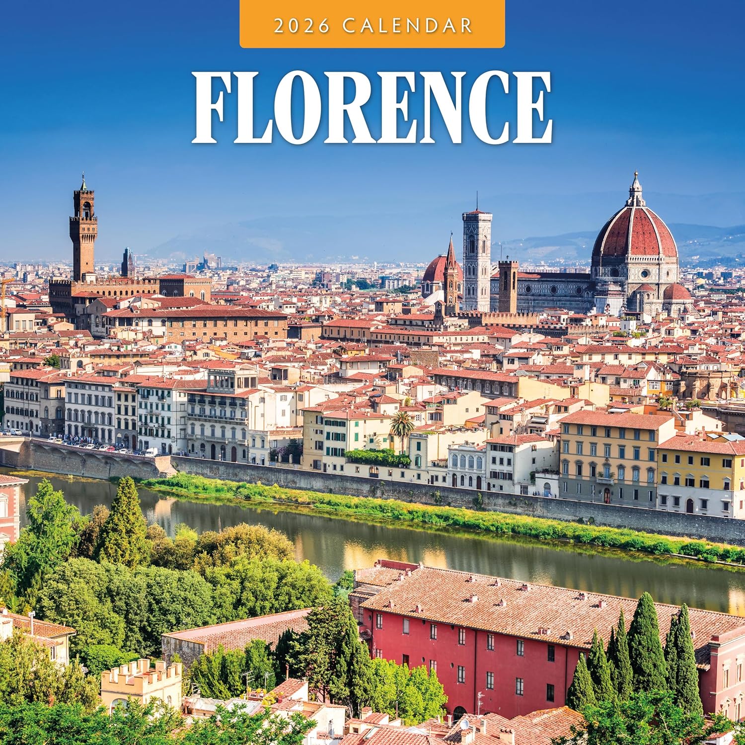 Red Robin 2026 Florence Monthly Wall Calendar | 12" x 24" Open | Premium Thick & Sturdy Paper | Hangable 12 Month Calendar | Lined Notes & To Do Area | Vivid Images | Plastic Free