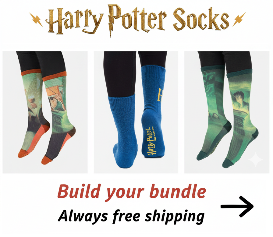 Choose Your Harry Potter Socks - 3 or 5 Pair Pack