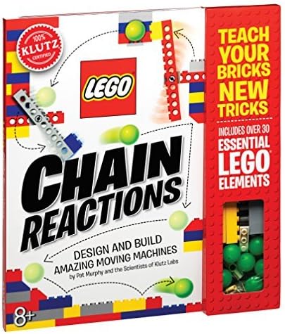 Klutz Lego Chain Reactions Science & Building Kit, Age 8