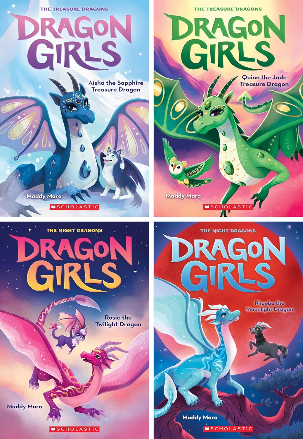 Dragon Girls Series Complete 20 Book Set (Books 1-20)