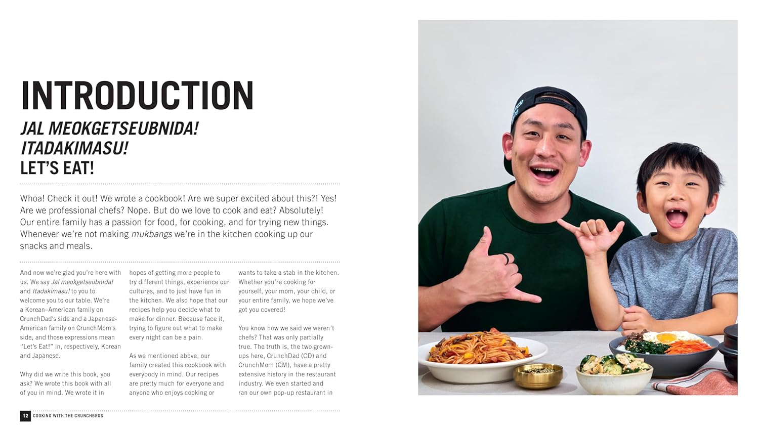 Cooking with the CrunchBros: Casual and Fun Korean- and Japanese-Inspired Recipes from Our Kitchen to Yours