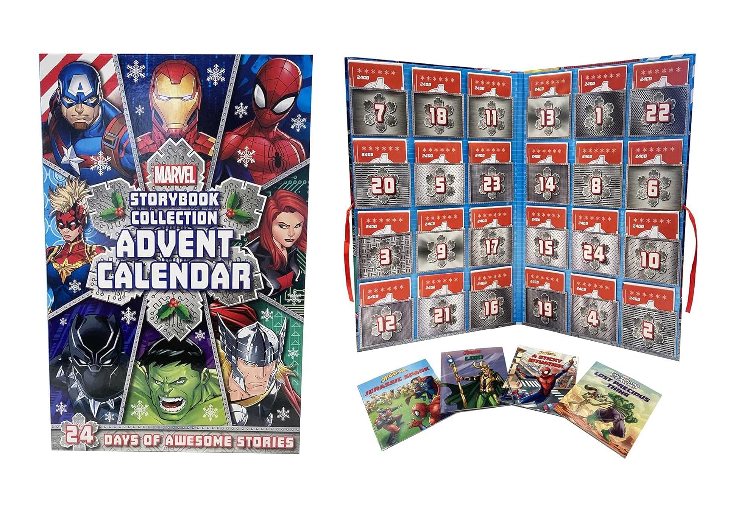 Marvel: Storybook Collection Advent Calendar: 24 Book Countdown to Christmas