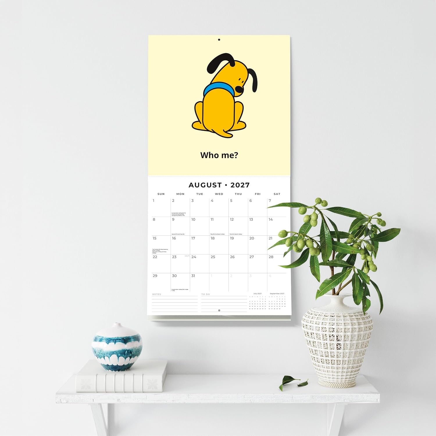 Red Robin Licensed Monthly Wall Calendars | 12" x 12"