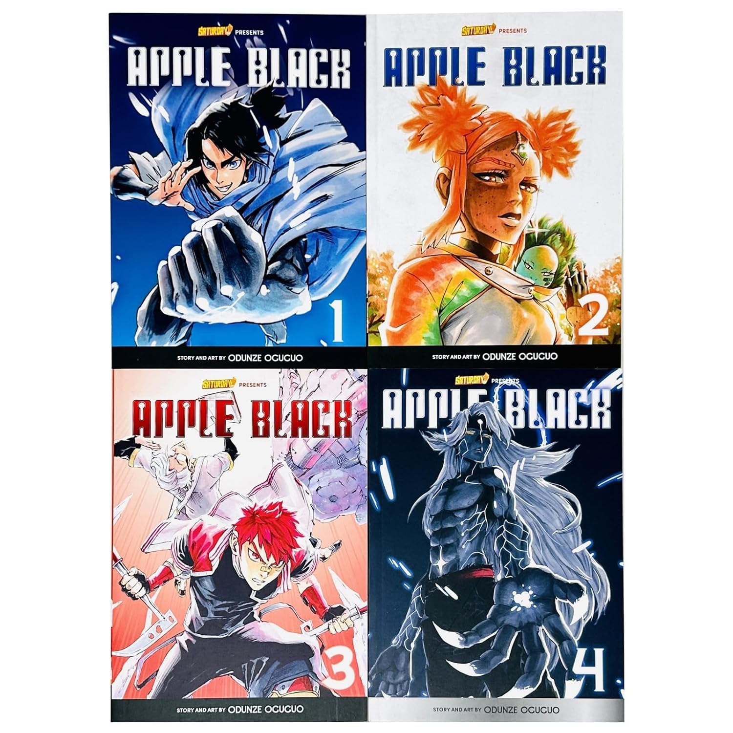 Saturday AM TANKS Apple Black Series 4 Books Collection Set (Neo Freedom, Sunny Eyes, Instruments of Vengeance & Holy Spectre)
