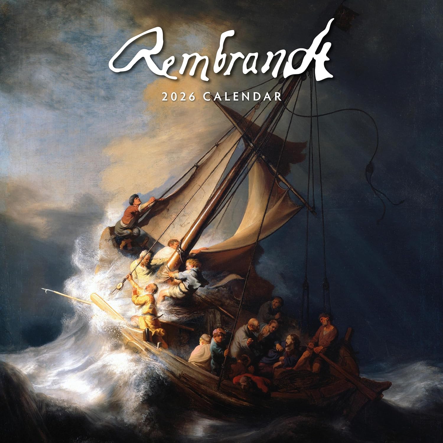 Red Robin 2026 Rembrandt Monthly Wall Calendar | 12" x 24" Open | Premium Thick & Sturdy Paper | Hangable 12 Month Calendar | Lined Notes & To Do Area | Vivid Images | Plastic Free