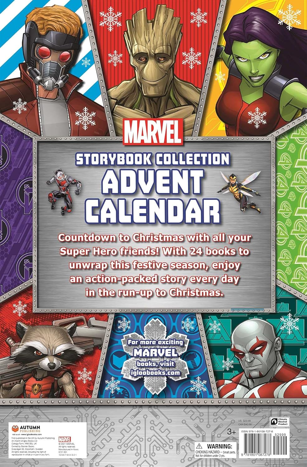 Marvel: Storybook Collection Advent Calendar: 24 Book Countdown to Christmas