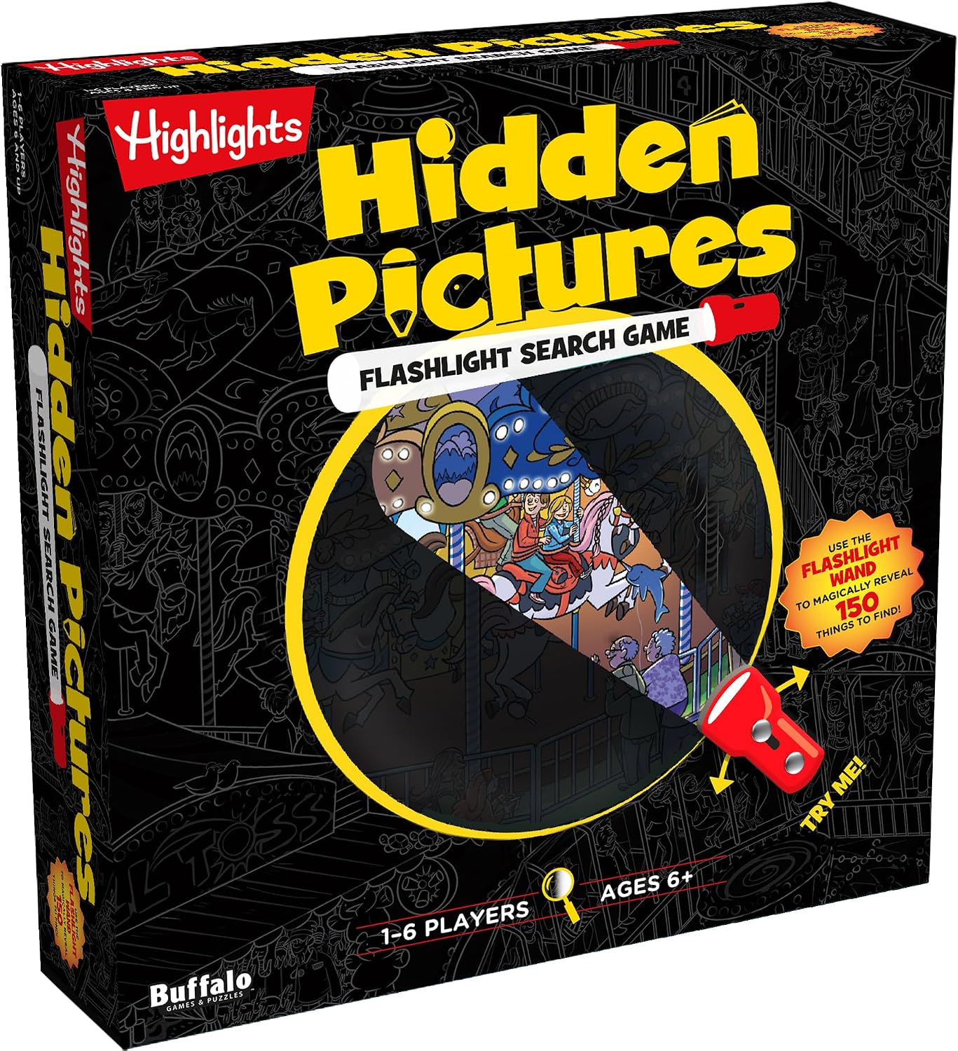 Highlights: Hidden Pictures Game by Buffalo Games, for 6+ years