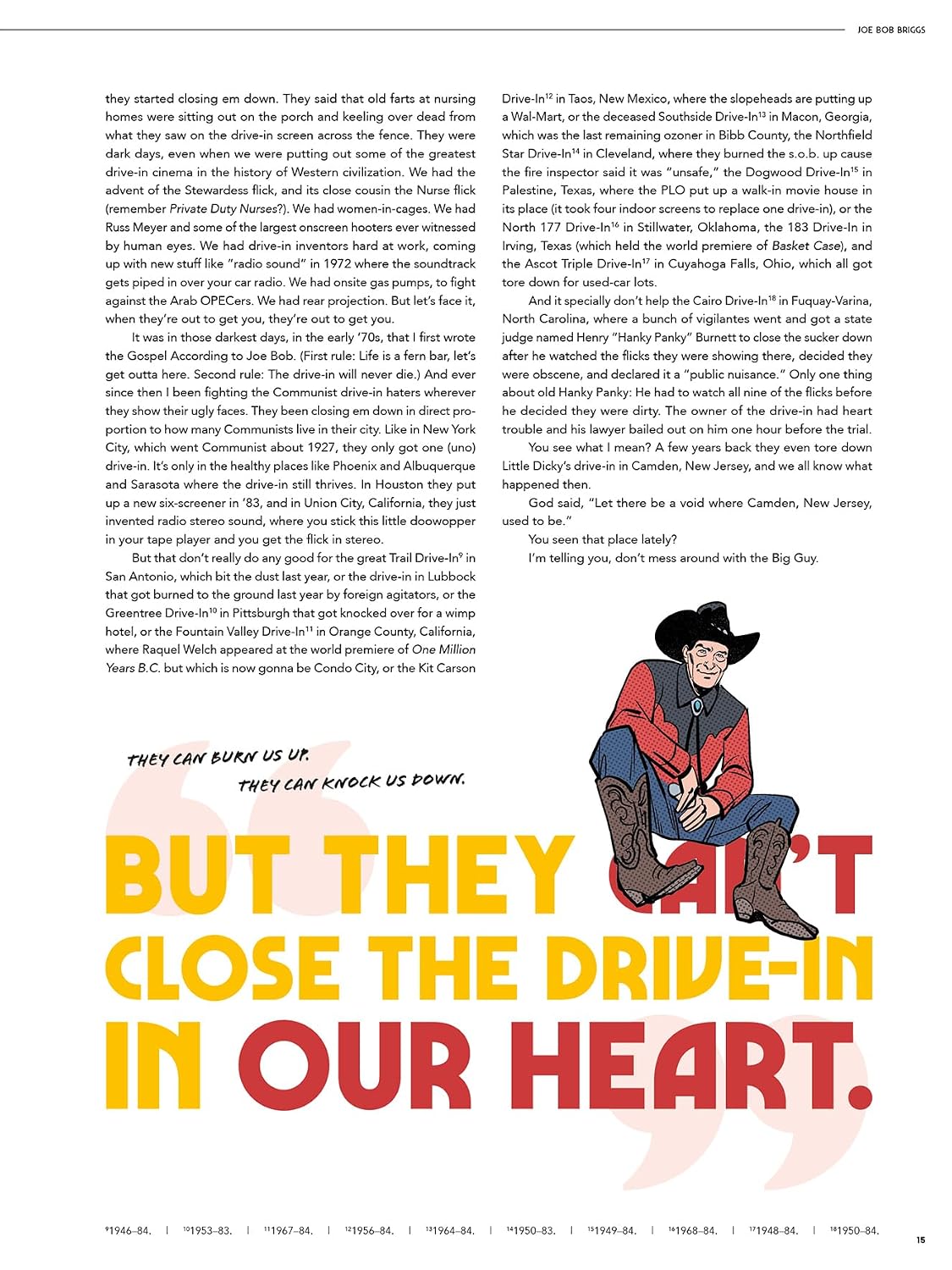 Joe Bob Goes to the Drive-In (Updated Edition)
