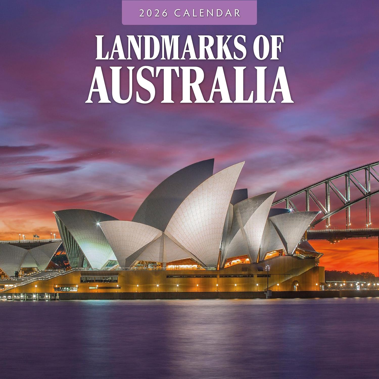 Red Robin 2026 Landmarks of Australia Monthly Wall Calendar | 12" x 24" Open | Premium Thick & Sturdy Paper | Hangable 12 Month Calendar | Lined Notes & To Do Area | Vivid Images | Plastic Free