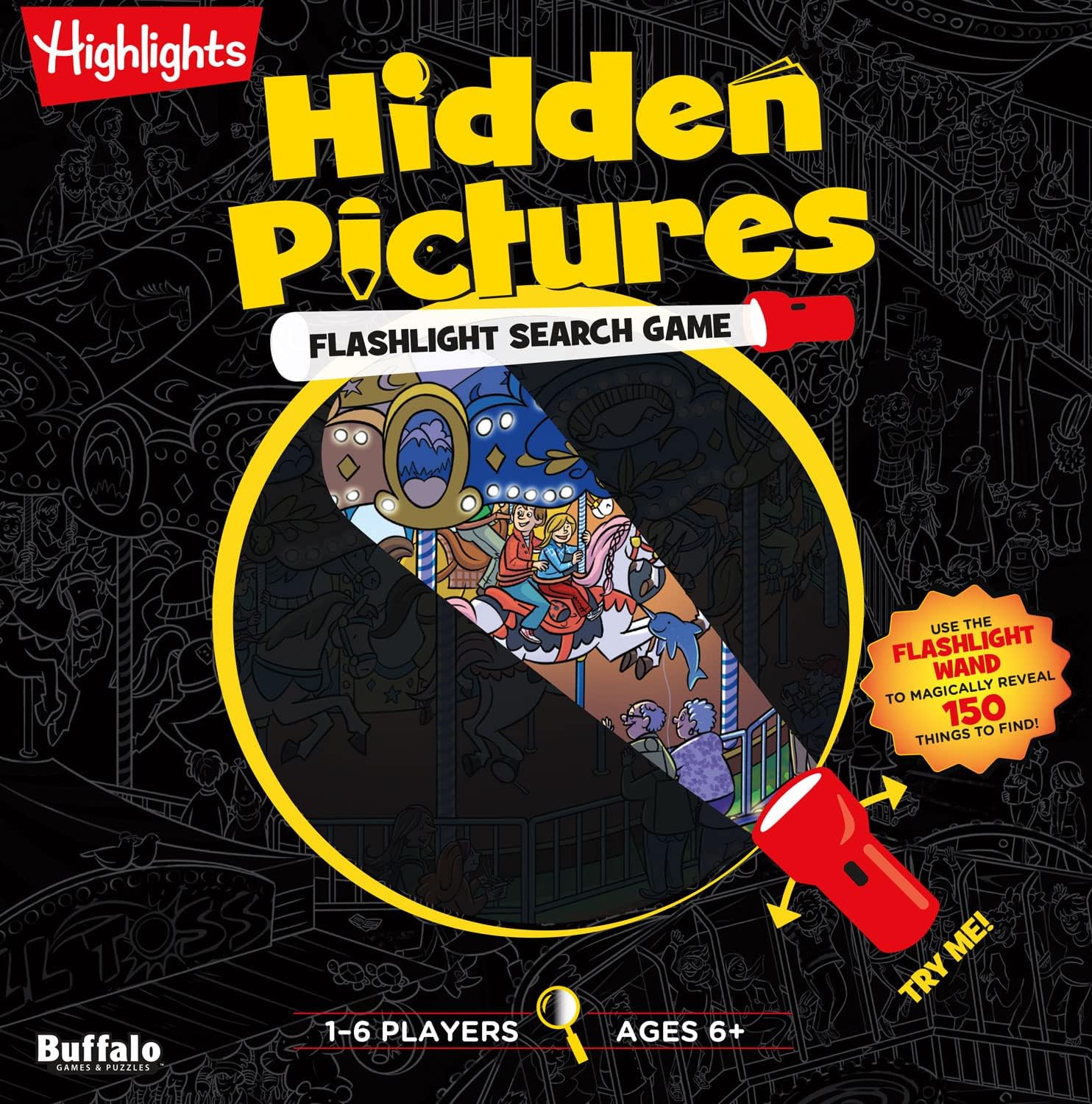 Highlights: Hidden Pictures Game by Buffalo Games, for 6+ years