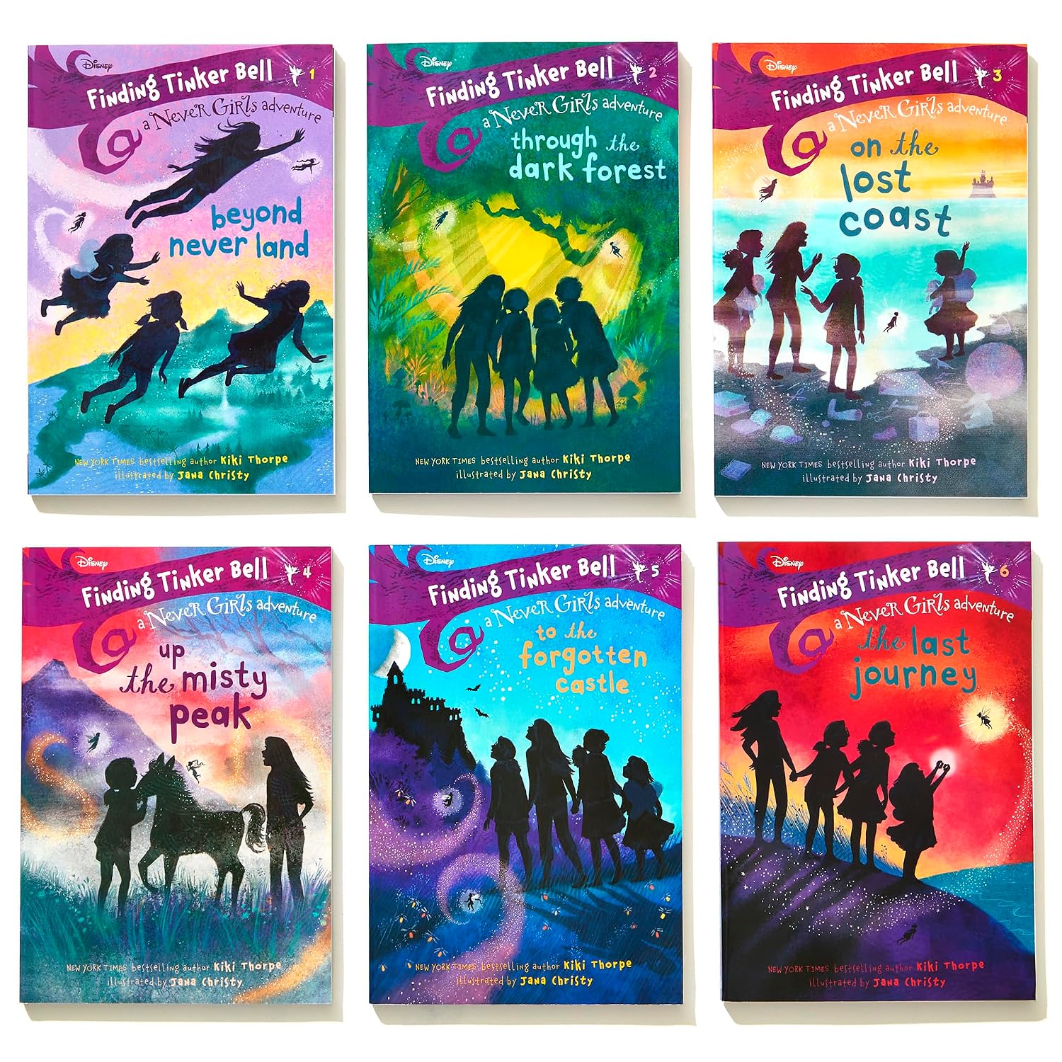 Finding Tinker Bell: Books #1-6 (Disney: The Never Girls)