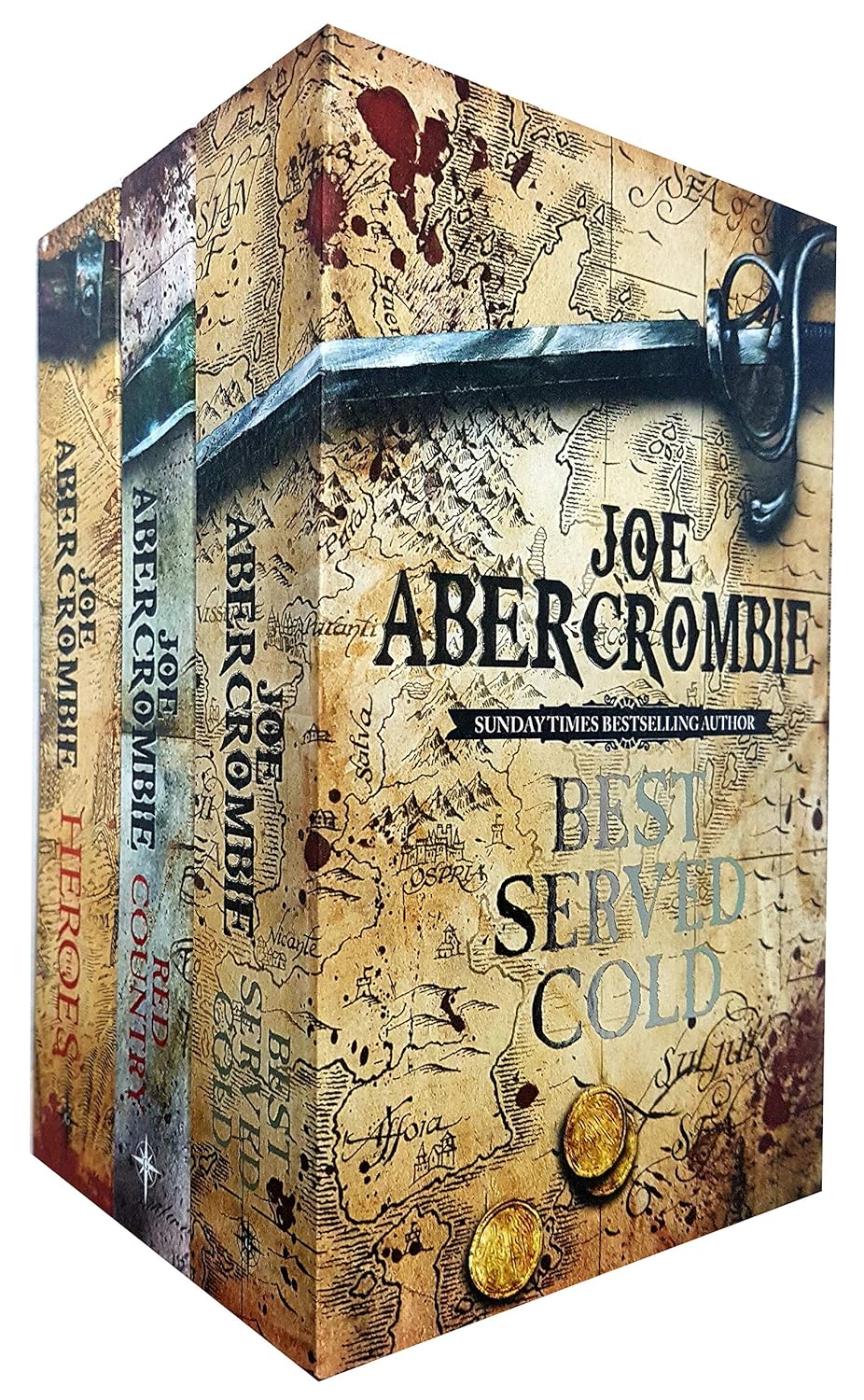 The Great Leveller Collection 3 Books Box Set by Joe Abercrombie (Best Served Cold, The Heroes and Red Country) (First Law World) by Joe Abercrombie (2016-08-06)