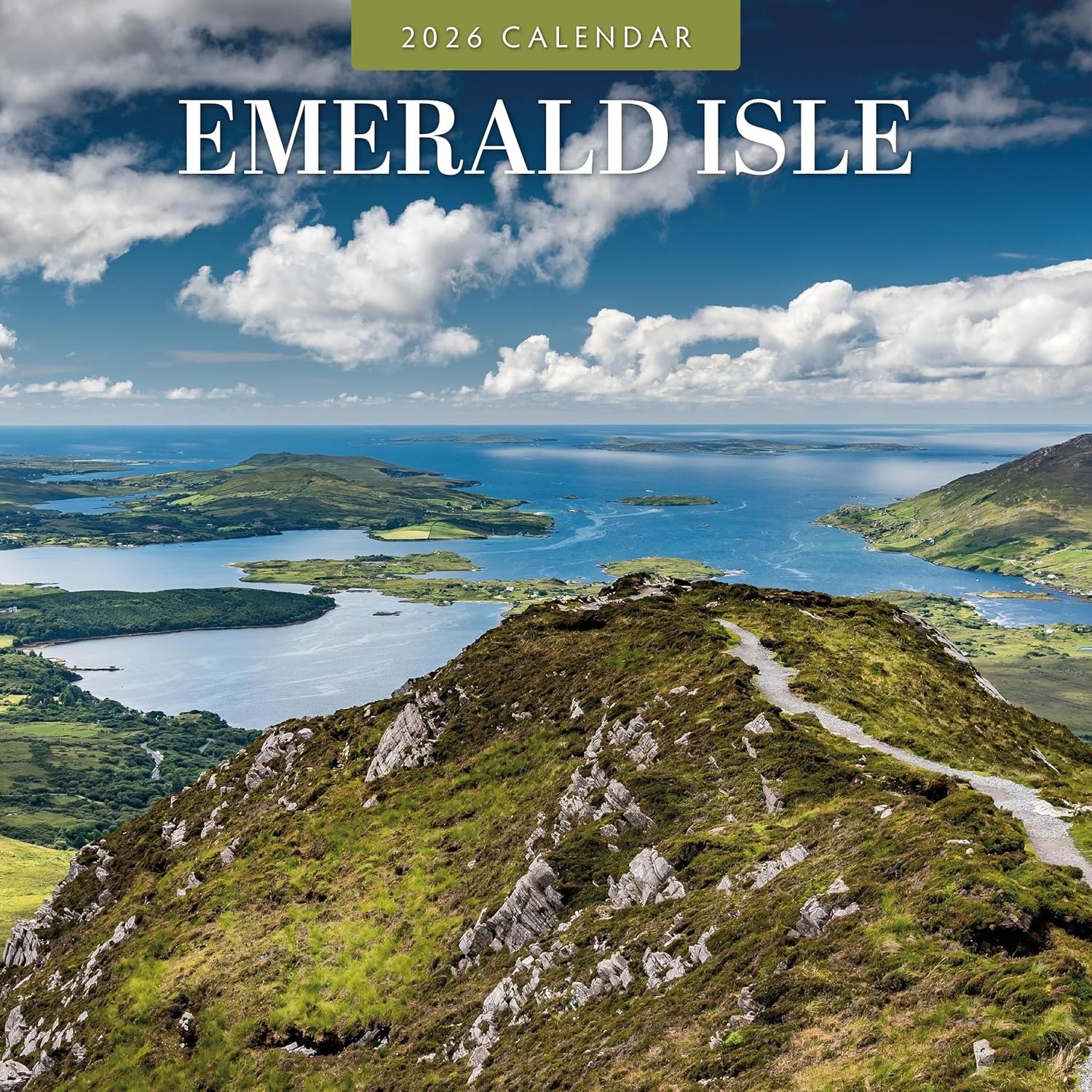 Red Robin 2026 Emerald Isle Monthly Wall Calendar | 12" x 24" Open | Premium Thick & Sturdy Paper | Hangable 12 Month Calendar | Lined Notes & To Do Area | Vivid Images | Plastic Free