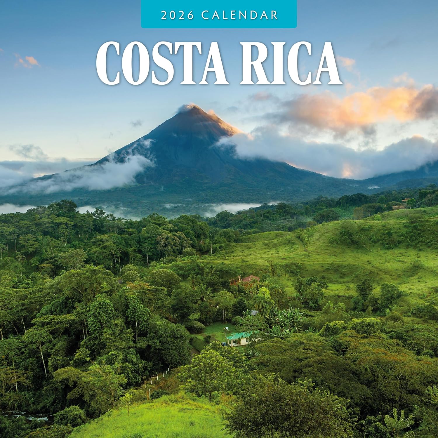 Red Robin 2026 Costa Rica Monthly Wall Calendar | 12" x 24" Open | Premium Thick & Sturdy Paper | Hangable 12 Month Calendar | Lined Notes & To Do Area | Vivid Images | Plastic Free