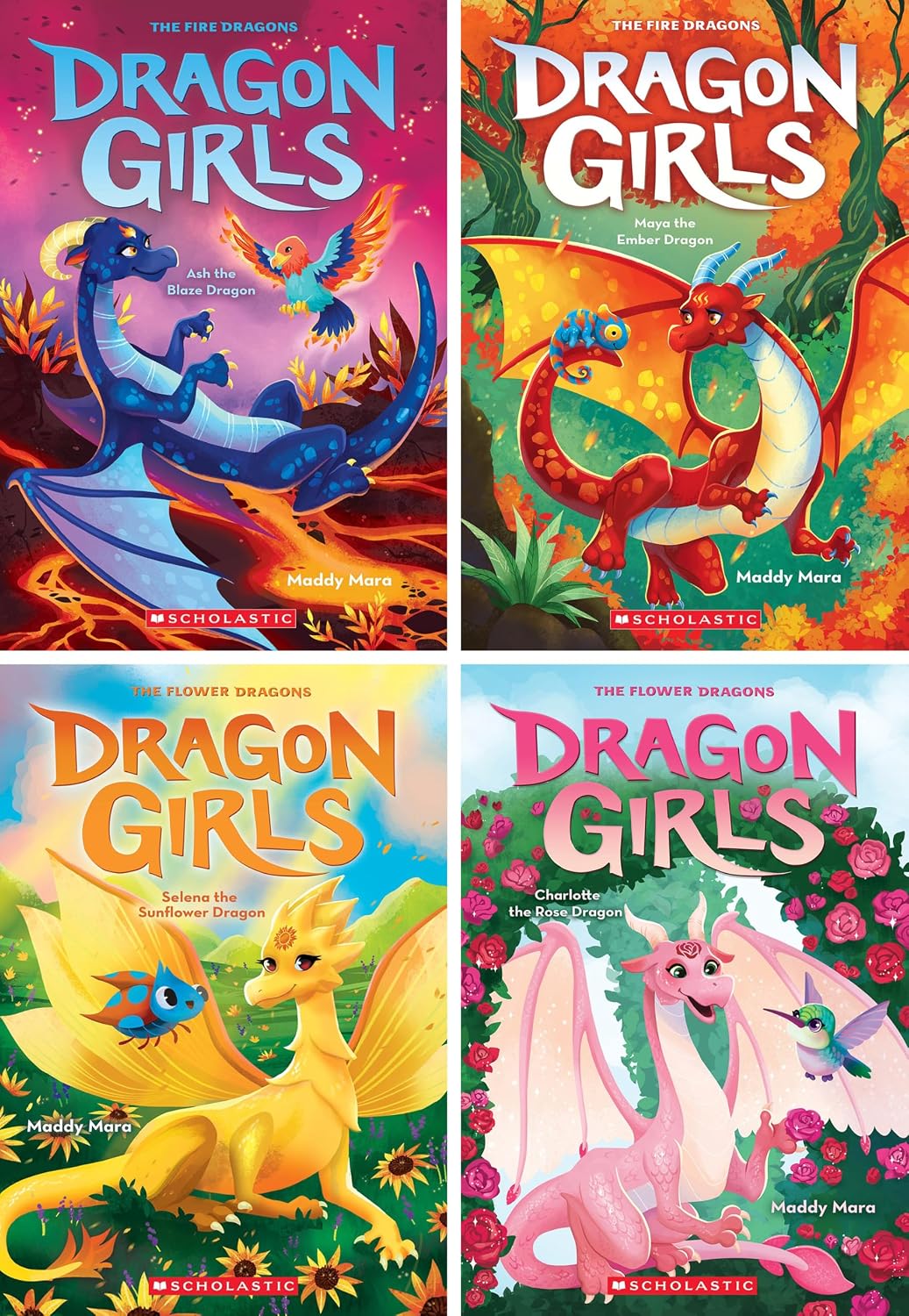 Dragon Girls Series Complete 20 Book Set (Books 1-20)