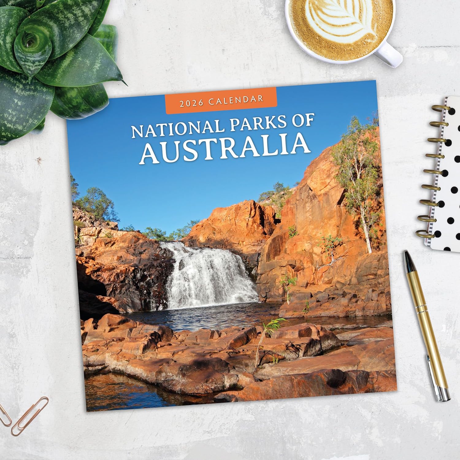 Red Robin 2026 National Parks of Australia Monthly Wall Calendar | 12" x 24" Open | Premium Thick & Sturdy Paper | Hangable 12 Month Calendar | Lined Notes & To Do Area | Vivid Images | Plastic Free