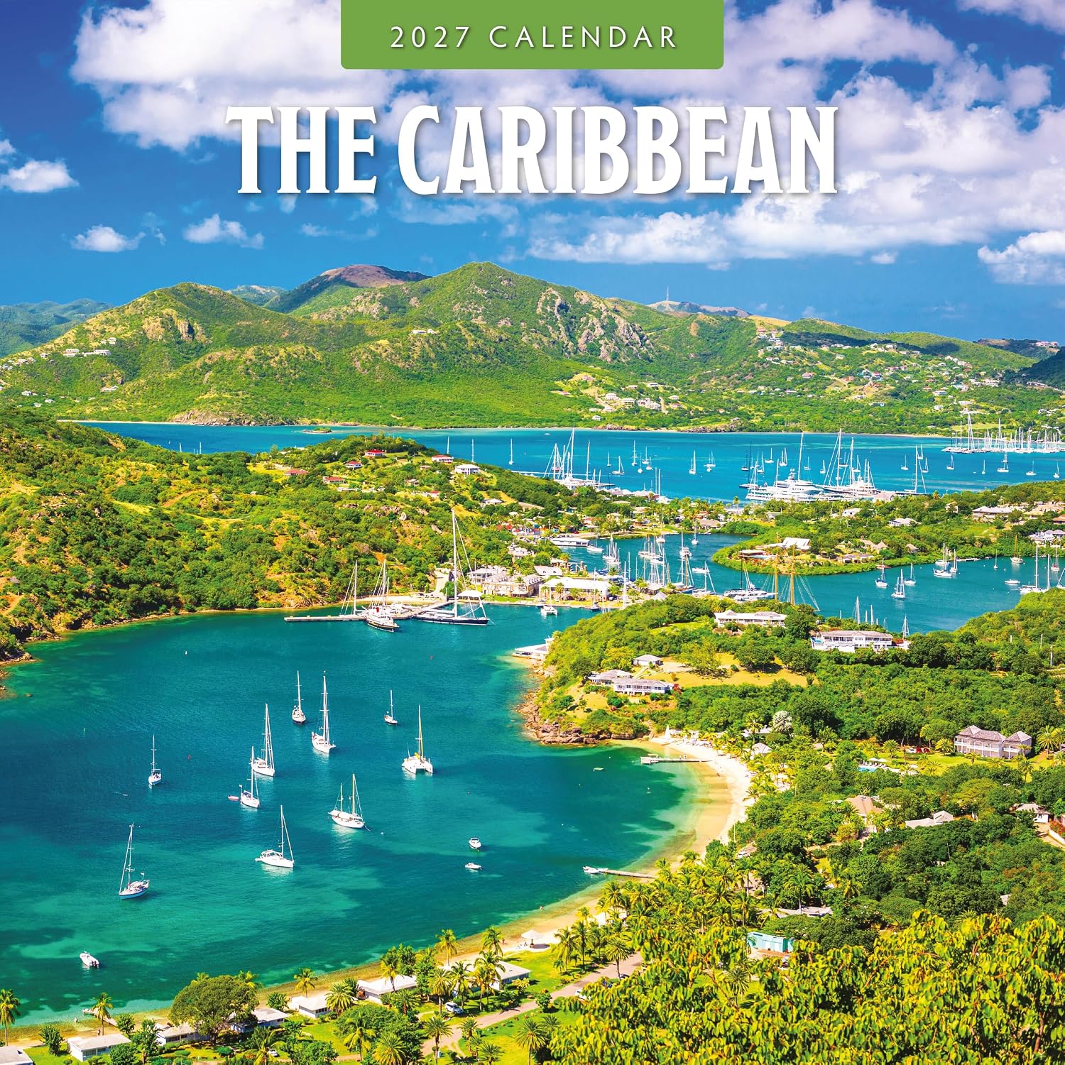 Red Robin 2027 The Caribbean Monthly Wall Calendar | 12" x 12"