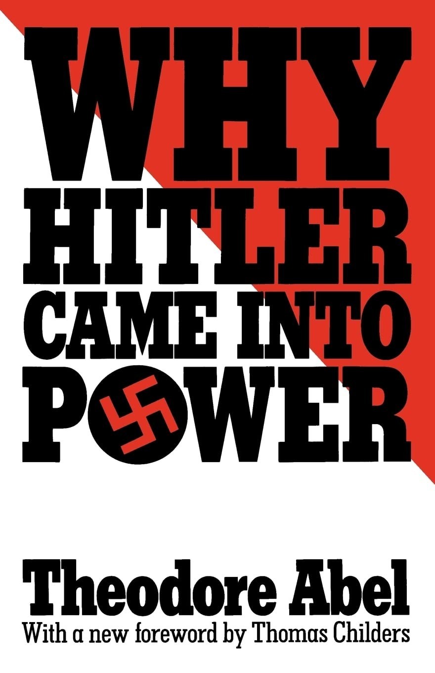 NEW Why Hitler Came into Power Harvard University Press Paperback