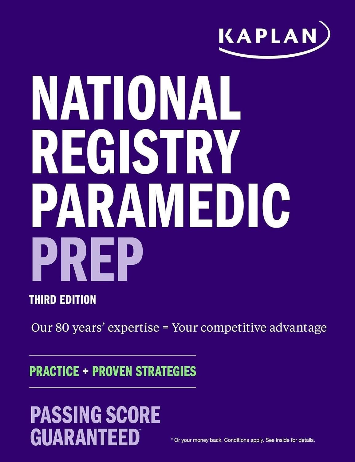 NEW National Registry Paramedic Prep: Guide Kaplan Test Prep Paperback Book