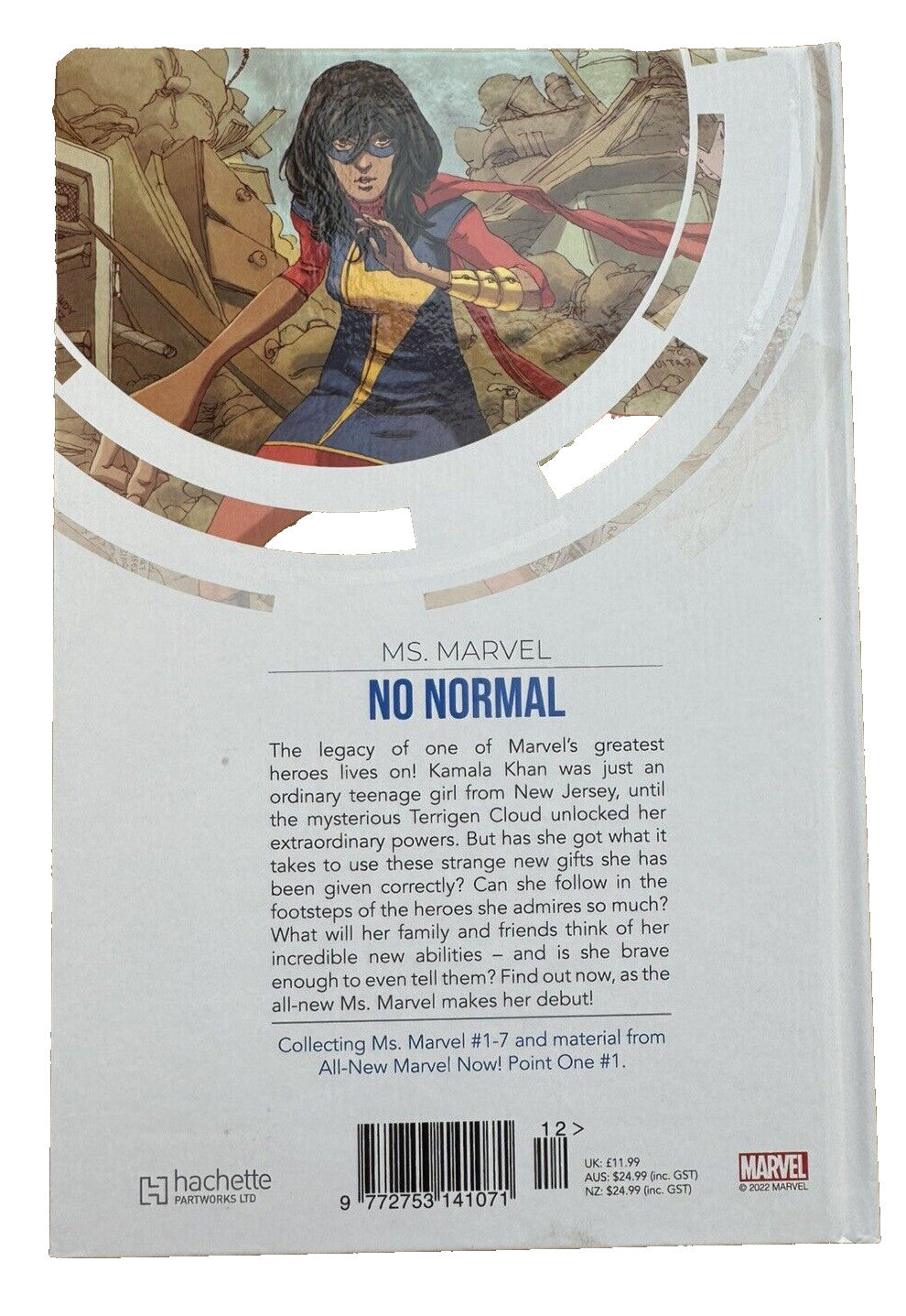 NEW Ms. Marvel Vol. 1: No Normal Marvel Legendary Collection Hardcover Book #12