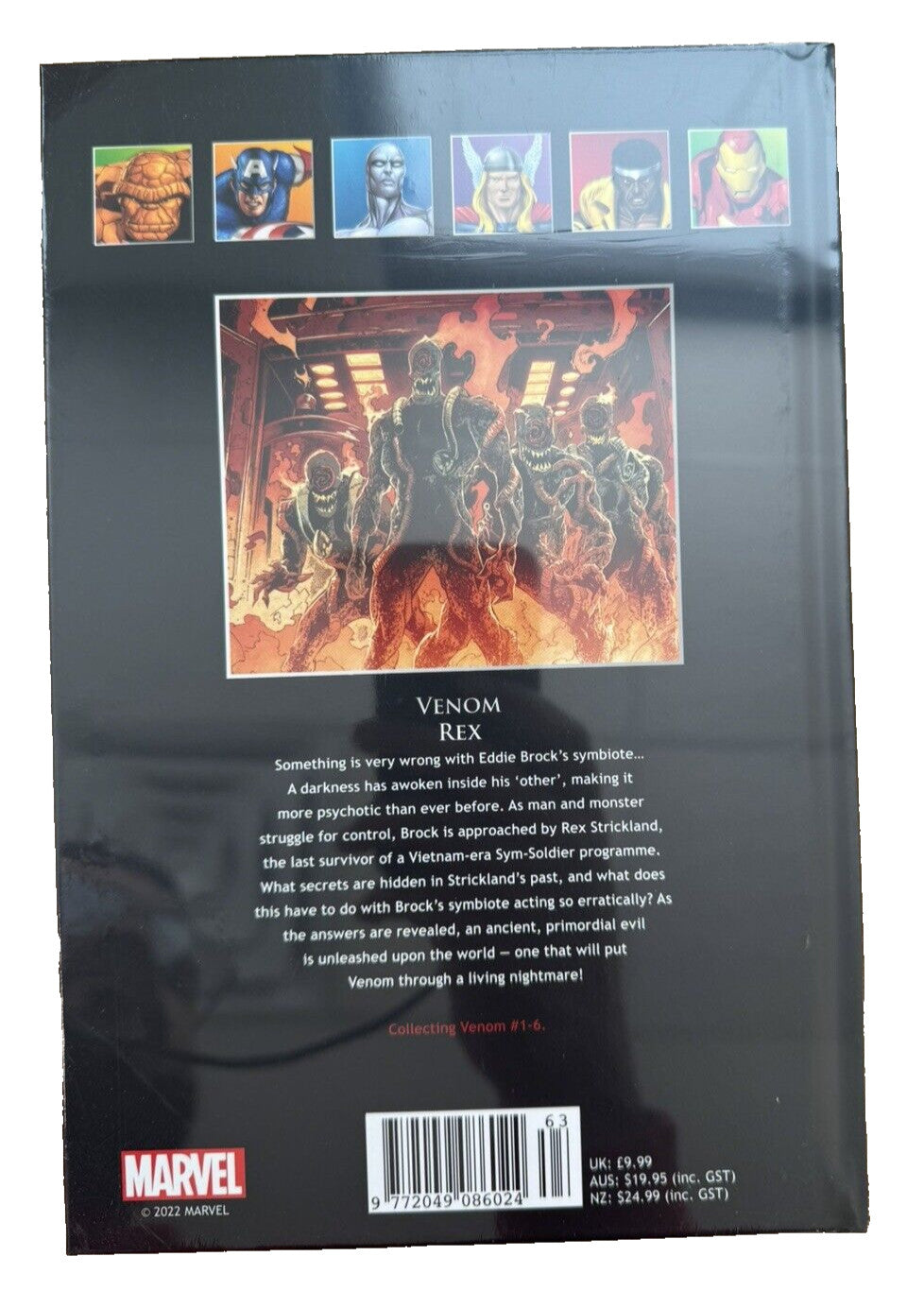 NEW Venom: Rex Hardcover Book Ultimate Graphic Novels Collection Marvel #263