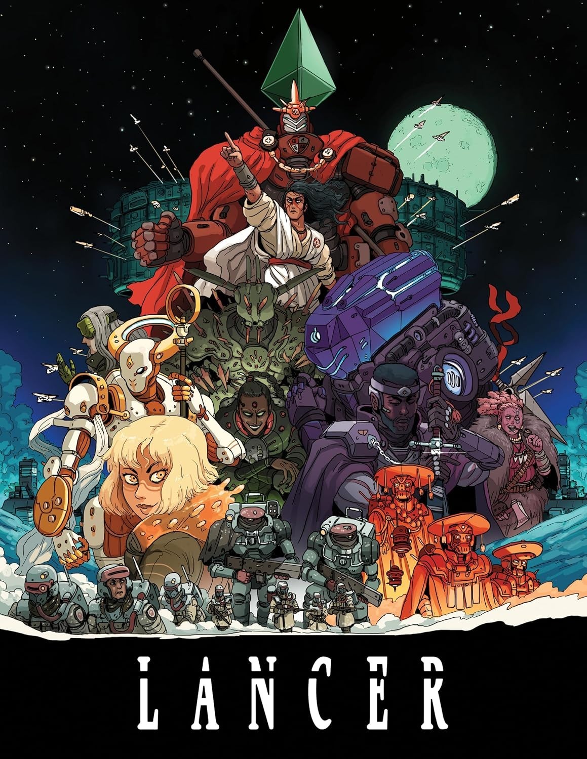 NEW Dark Horse Comics Lancer TTRPG Core Rulebook Dark Horse Books Hardcover