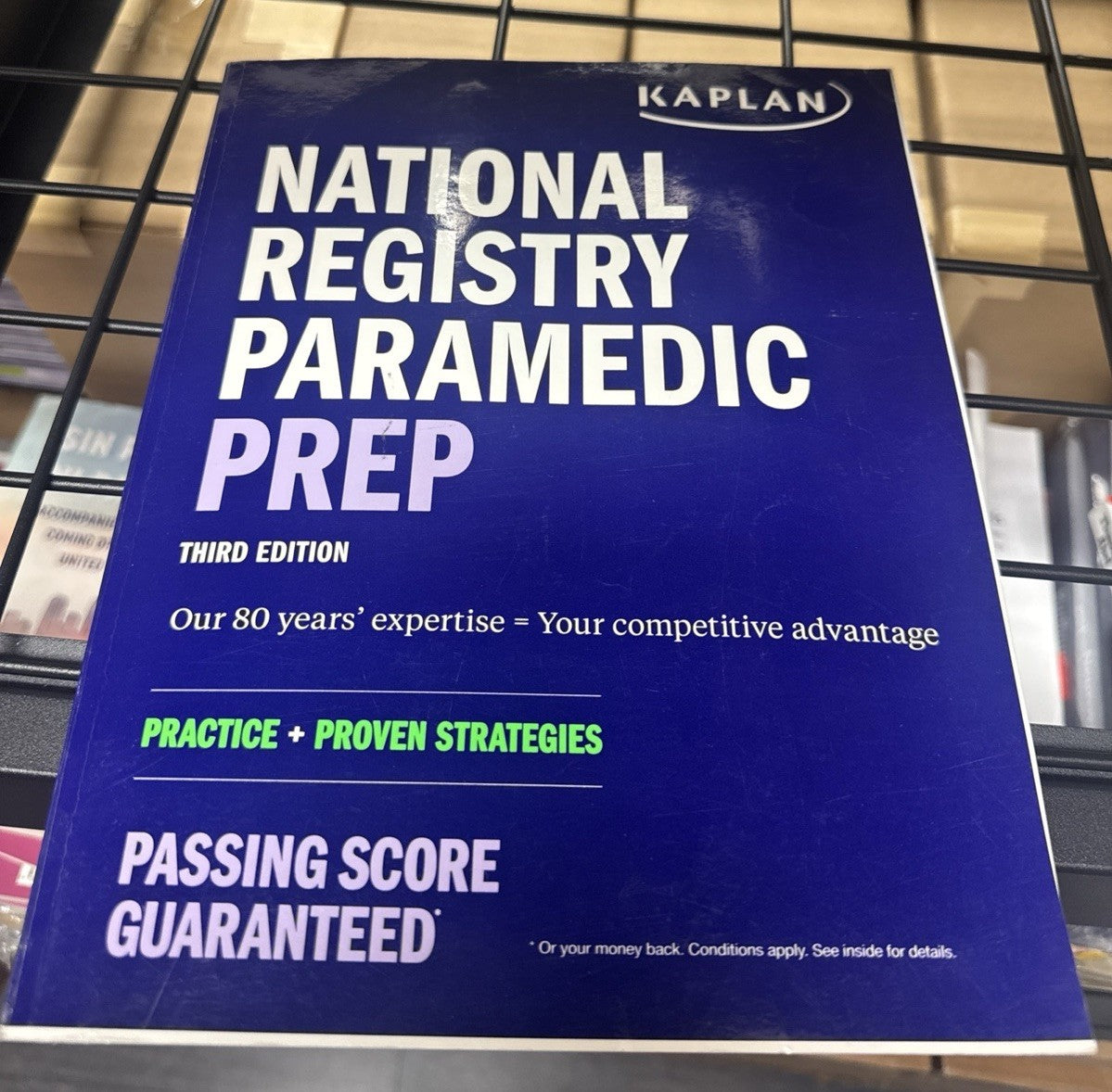 NEW National Registry Paramedic Prep: Guide Kaplan Test Prep Paperback Book